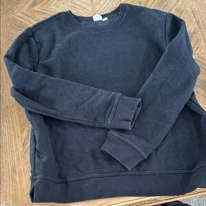 GAP Men's Black Crewneck Sweater